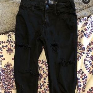 Black skinny jeans